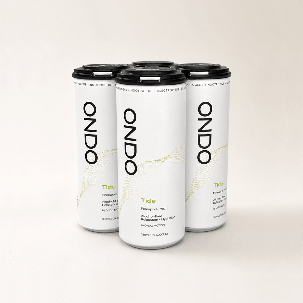 ONDO Tide 4 Pack on a neutral background
